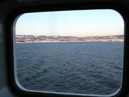 Blick aus unserer Kabine